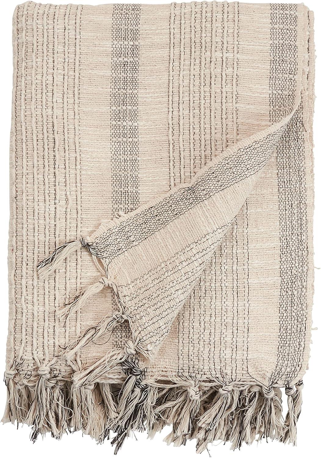 Hand Woven Throw Blanket