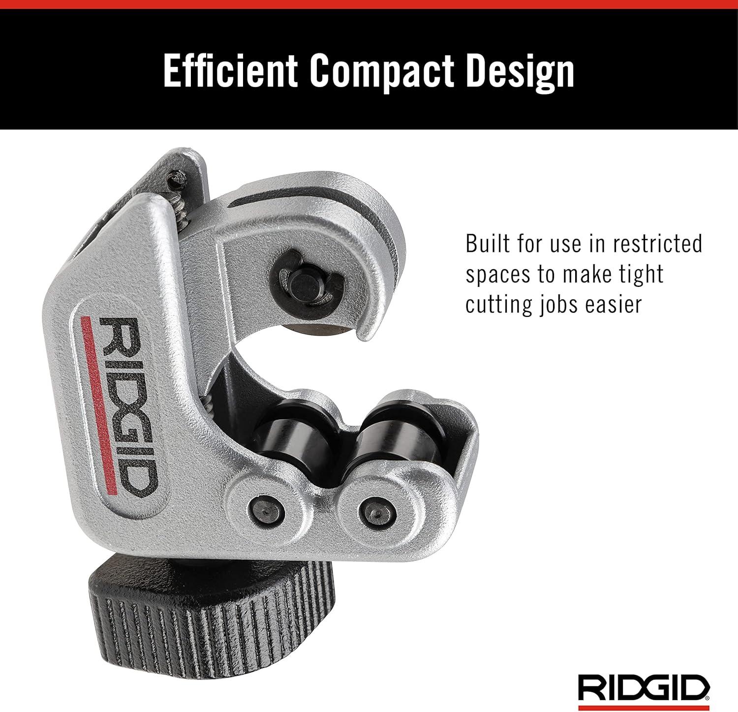 Ridgid 40617 Close Quarter Tubing Cutter 1/4" To 1-1/8"