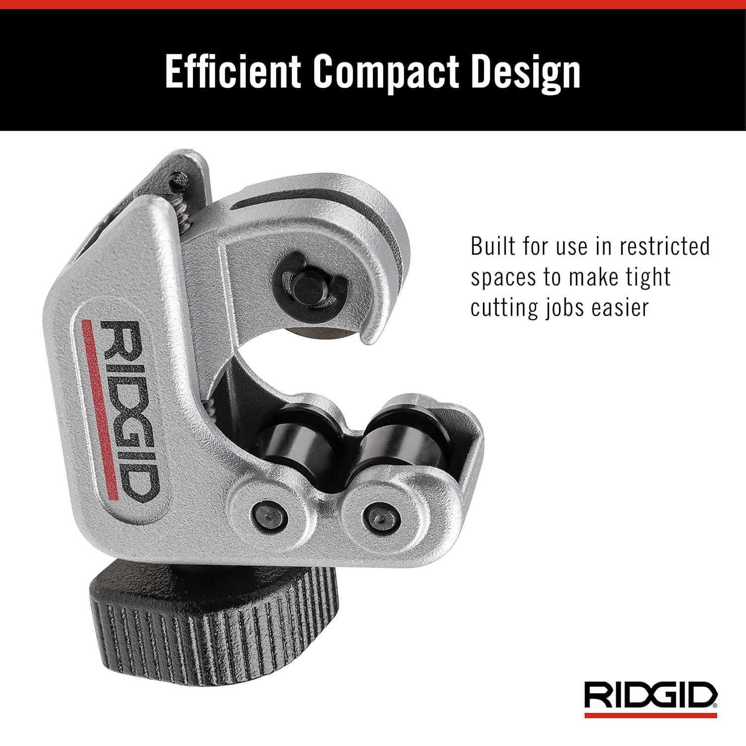 Ridgid 40617 Close Quarter Tubing Cutter 1/4" To 1-1/8"