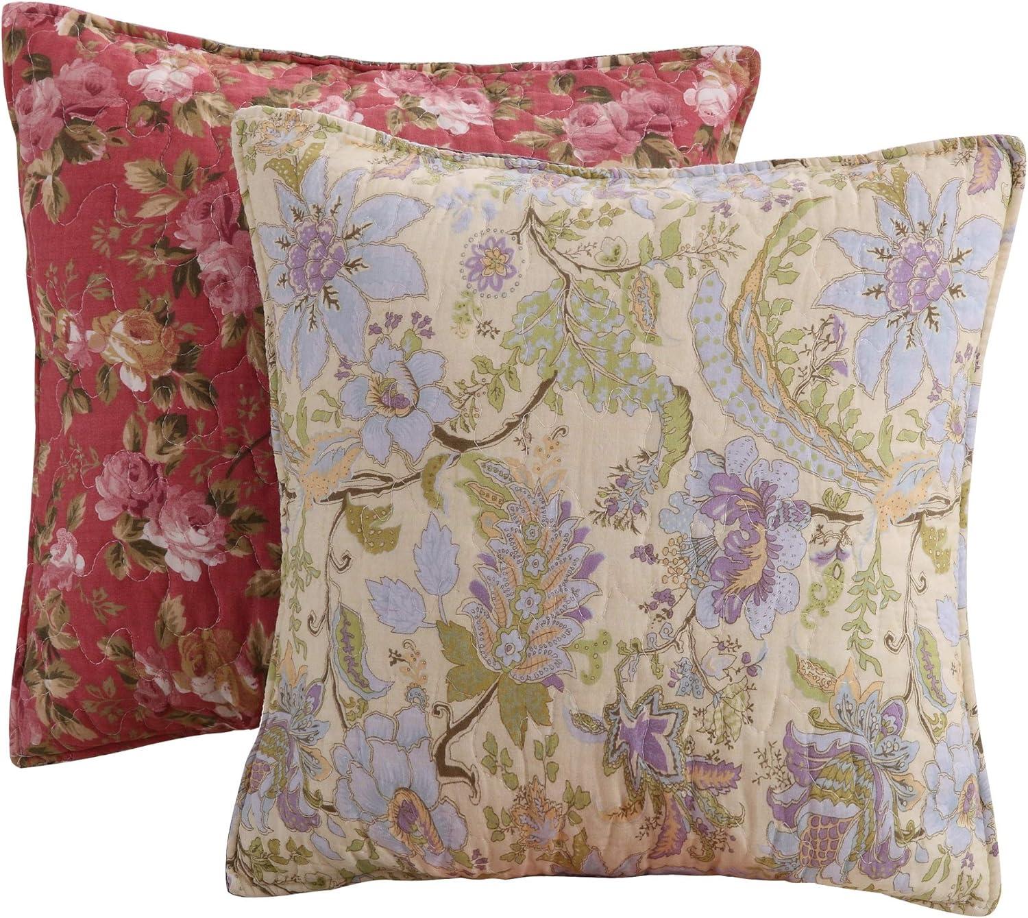 Greenland Home Fashion Blooming Prairie Quilt And Sham Bonus Set - Multi