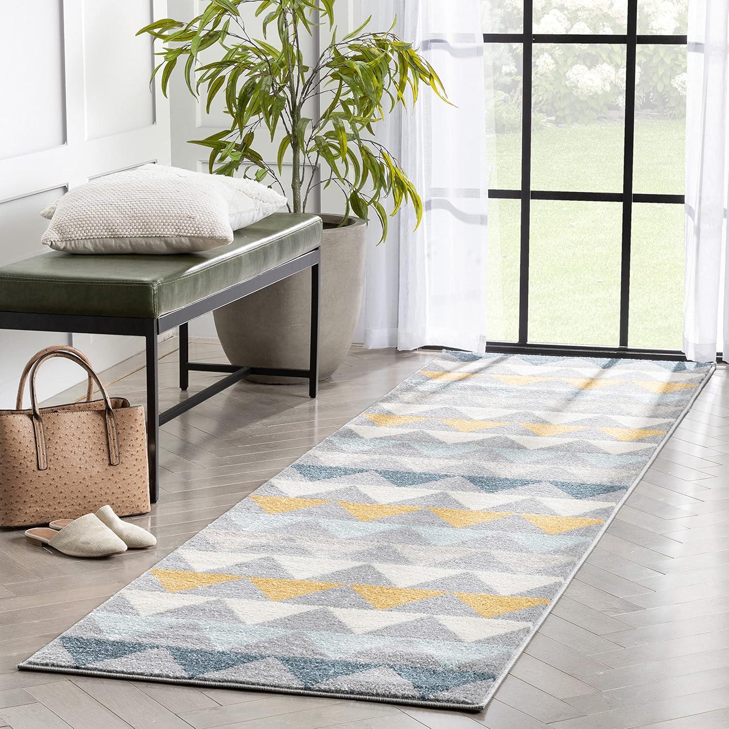 Well Woven Mystic Nova Gray Modern Scandinavian Rug