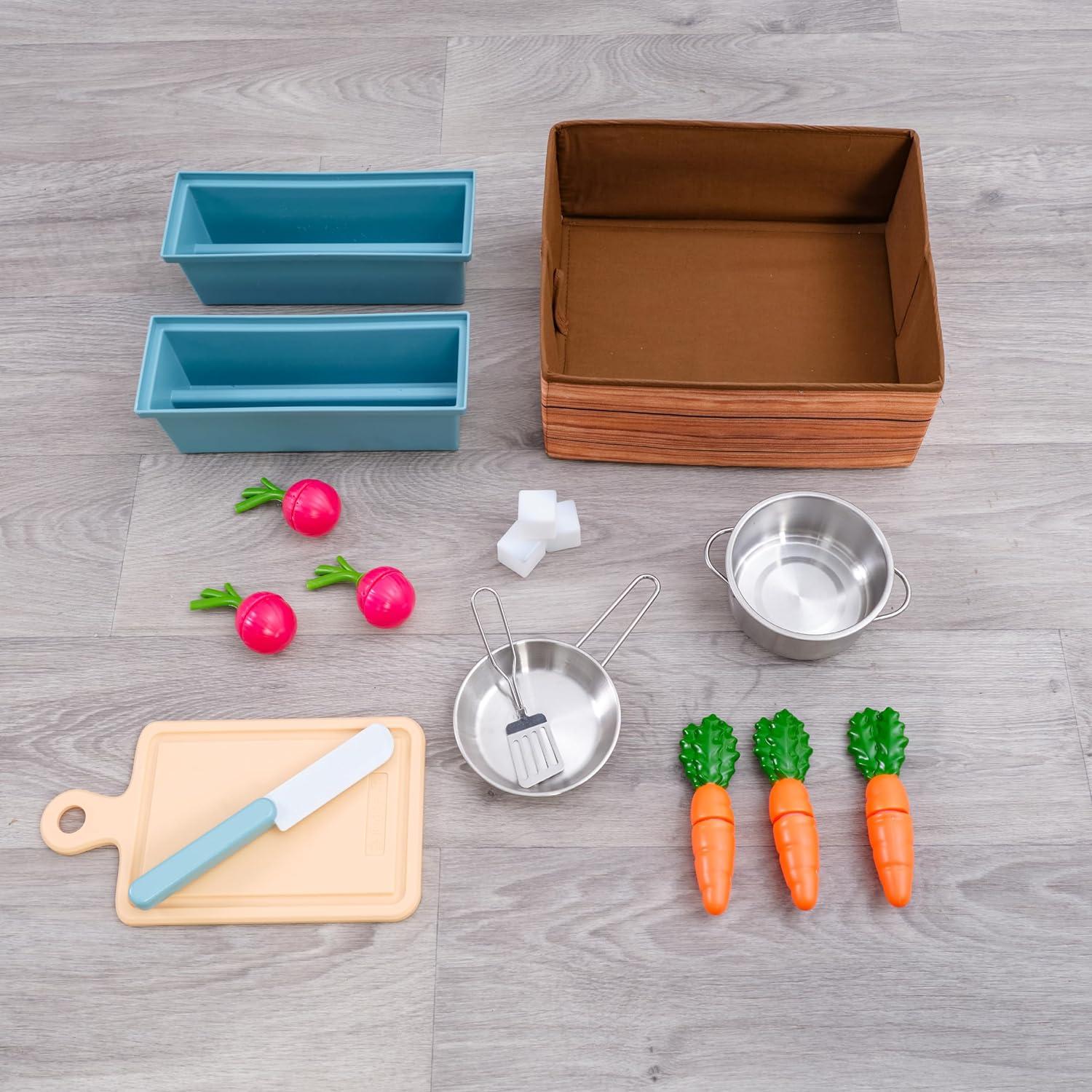 KidKraft Farm to Table Play Kitchen with EZ Kraft Assemblyâ¢