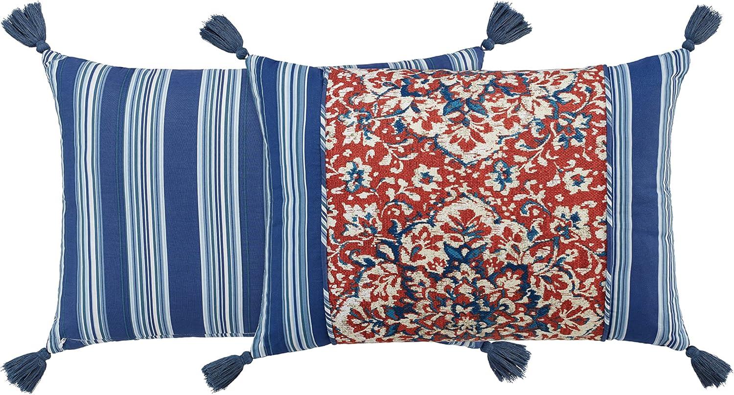 Waverly Tabriz 19" x 12" Lacquer Cotton Decorative Pillow