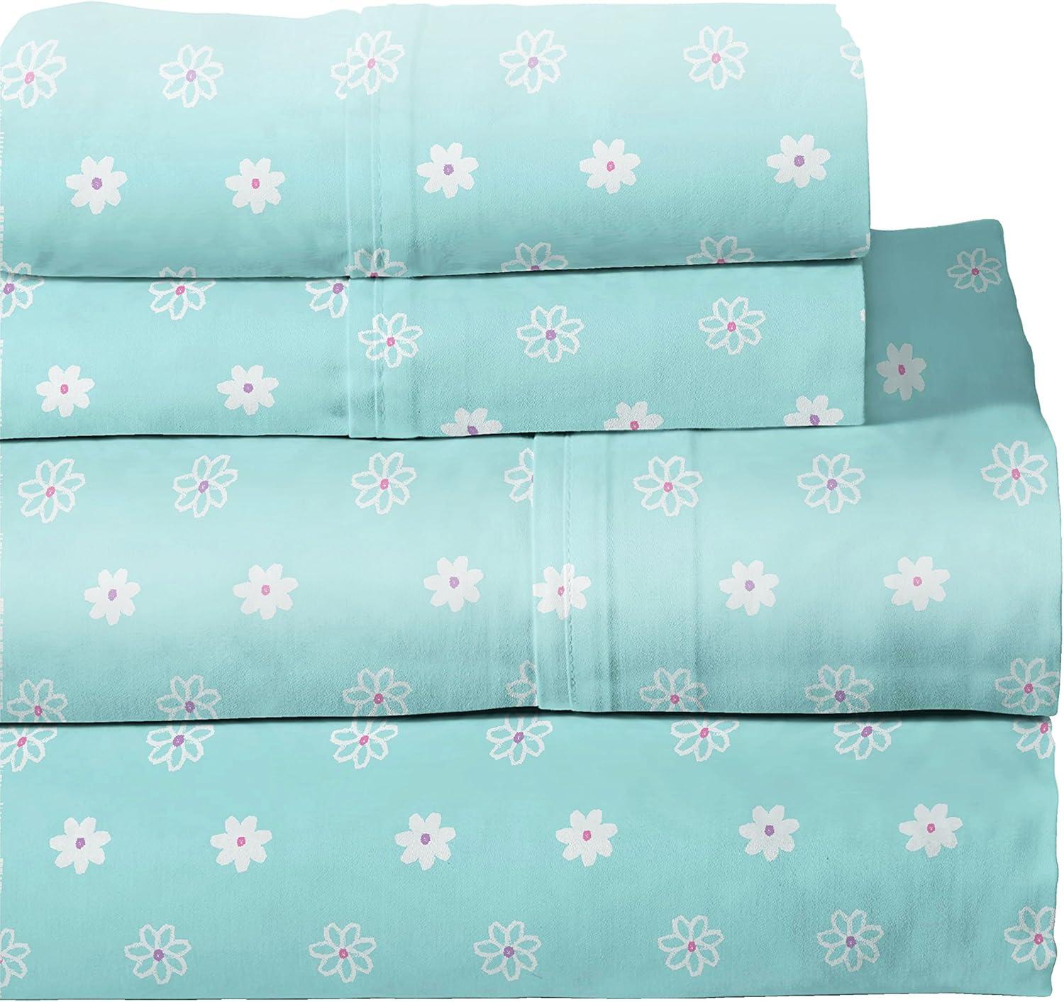 Lullaby Bedding 100% Cotton Floral Sheet Set