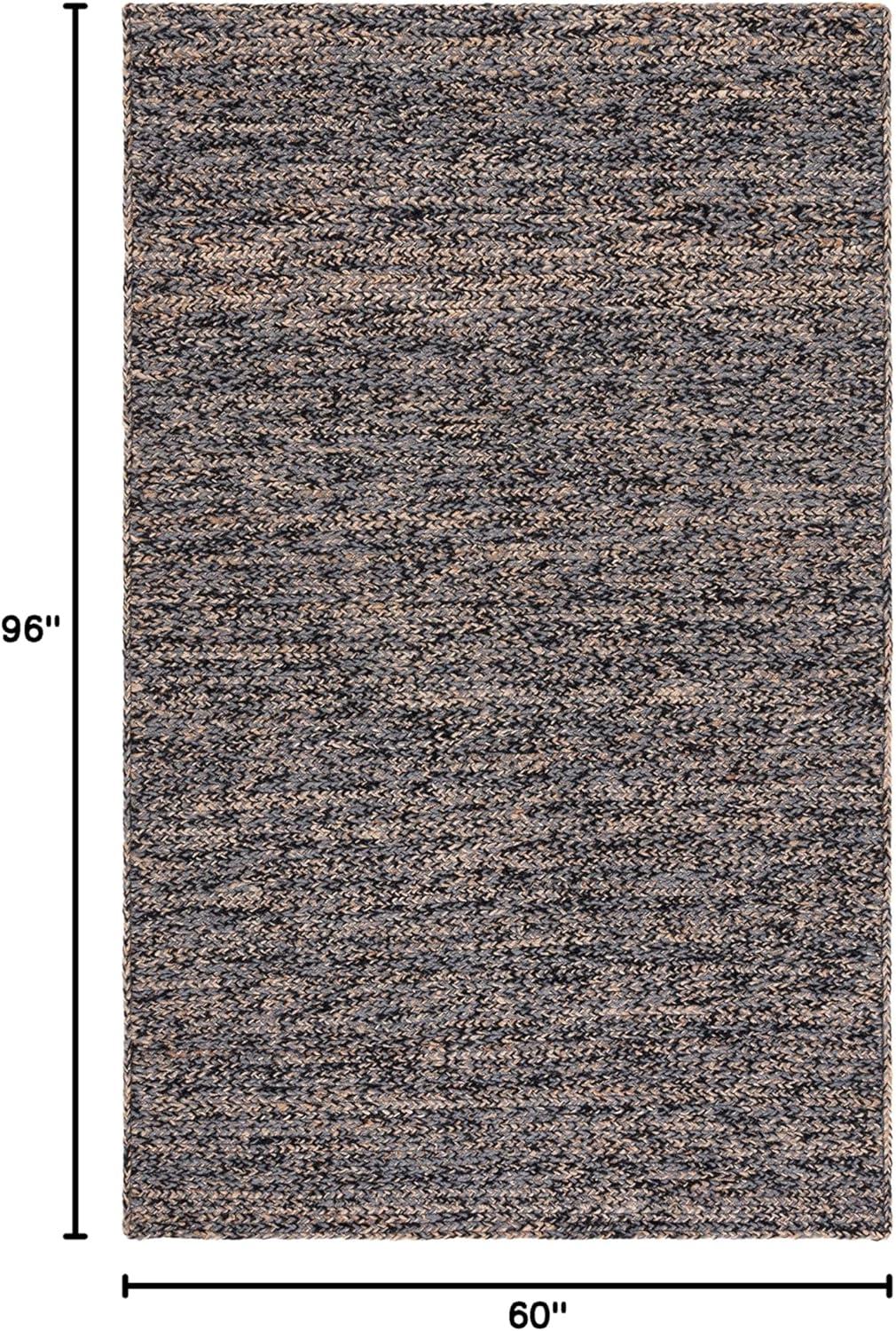 Natural Fiber NFB950 Hand Loomed Area Rug - Green/Natural - 5'x8' - Safavieh.