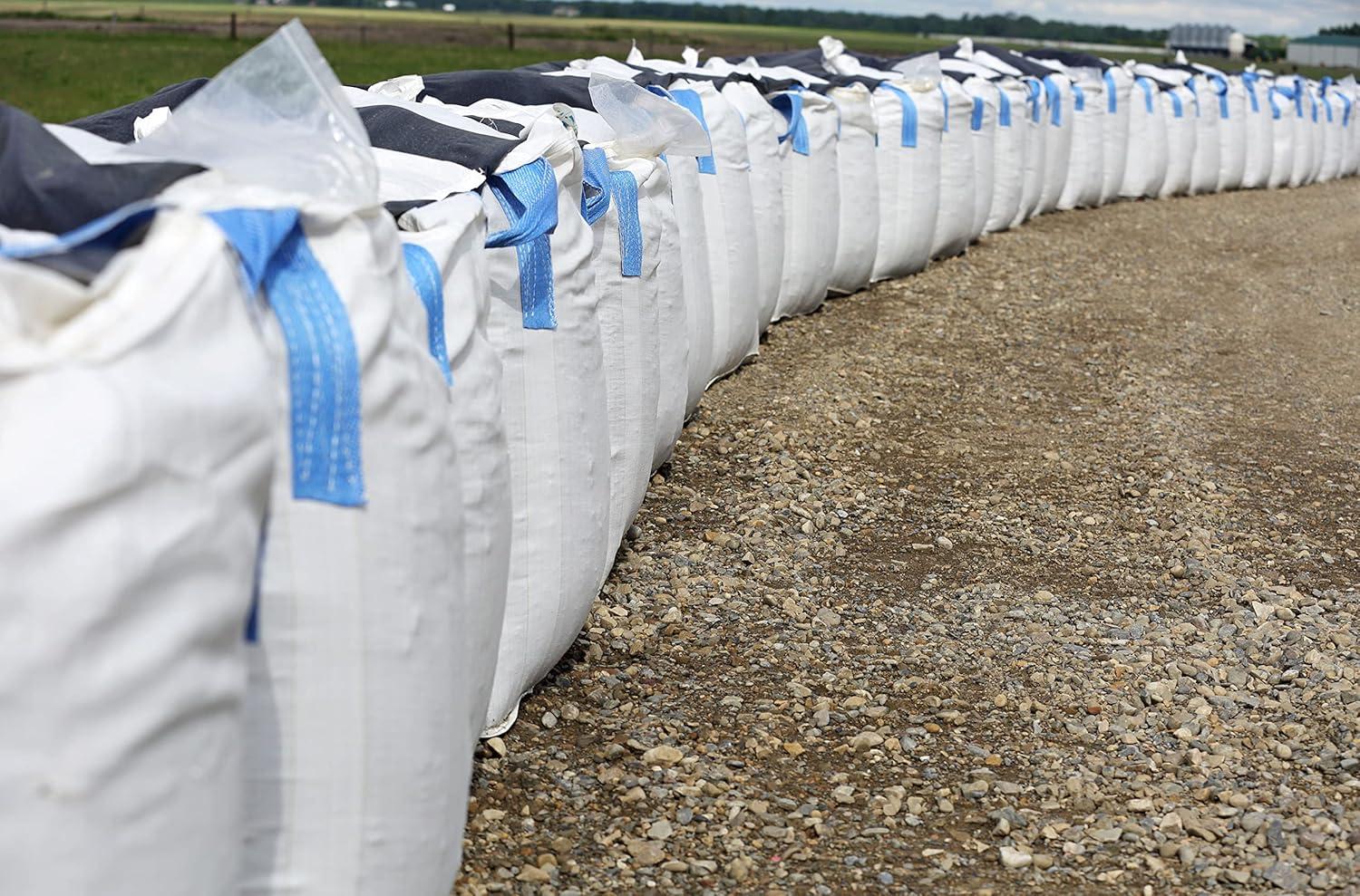 DURASACK® Builder's Bulk Bag with Flap Top, Heavy Duty, 35"L x 35"W x 40"H, 200 Gallon