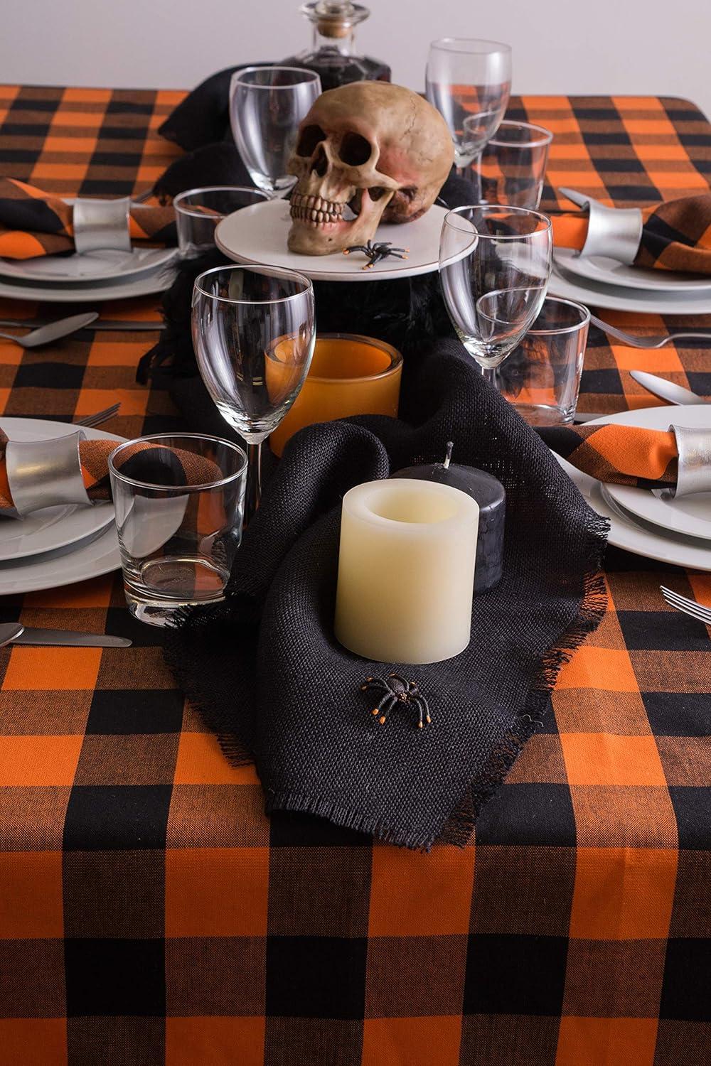 Black Jute Rustic Table Runner, 15 x 110 inches