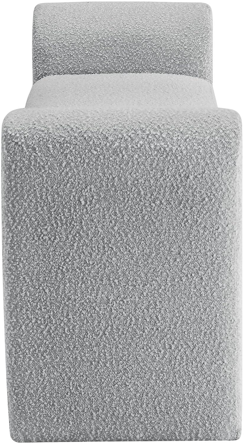 Hiroyasu Upholstered Boucle Bench