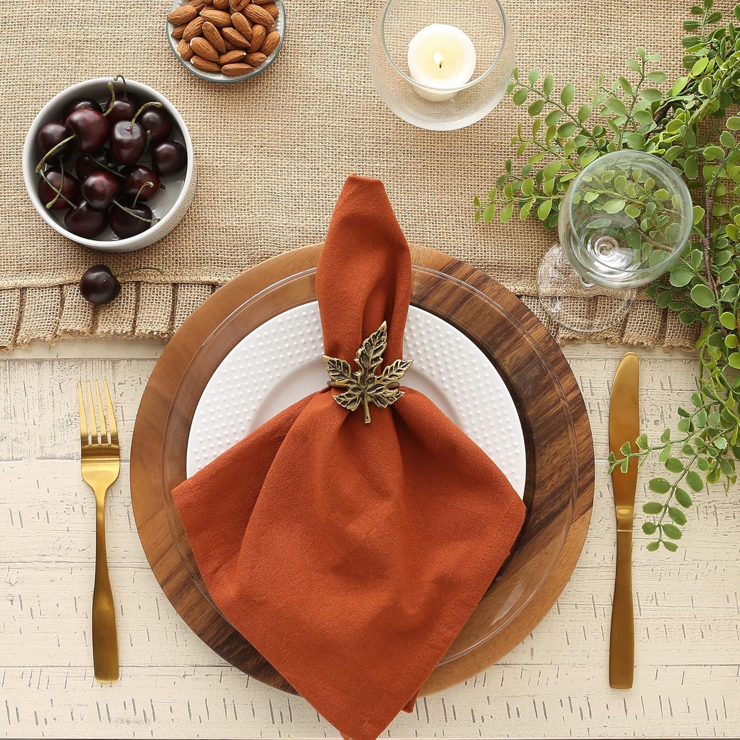 Cinnamon Solid Napkin (Set of 6)