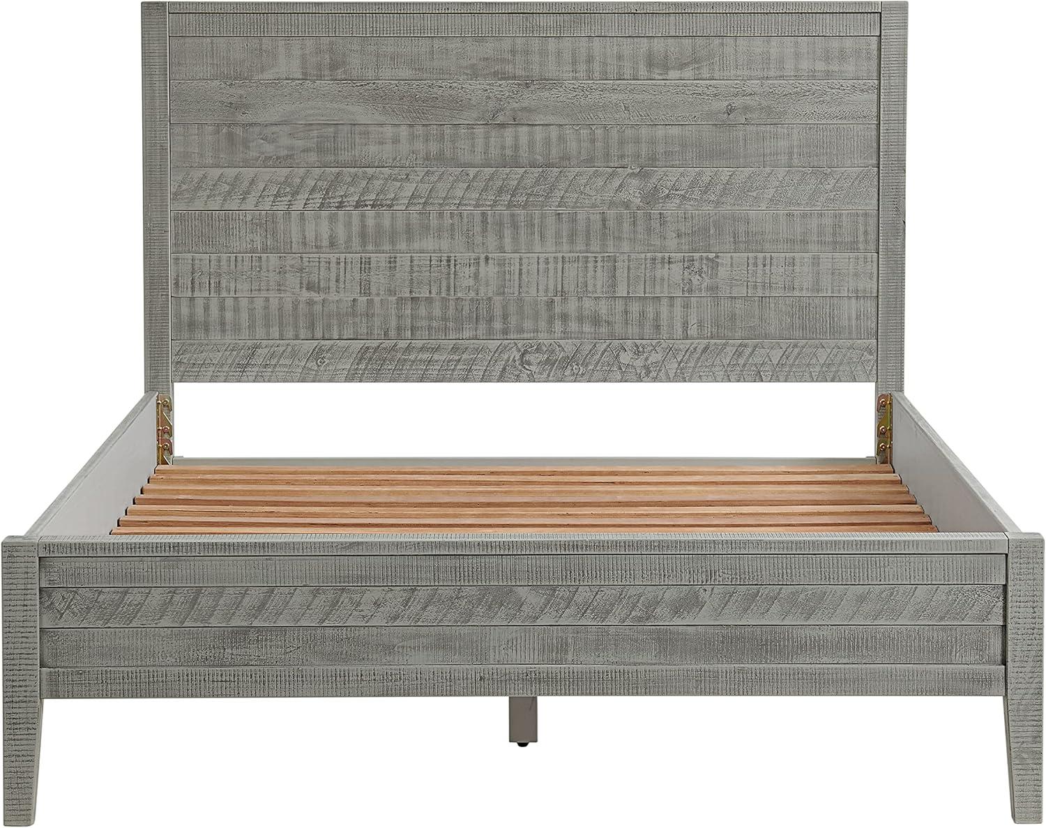 Arden Platform Queen Bed Frame, 6 Drawers, Ample Storage, Sleek Design, Durable Wood, Modern/Rustic/Traditional/Boho Style, 56 in. W x 18 in. D x 36 in. H, panel furniture