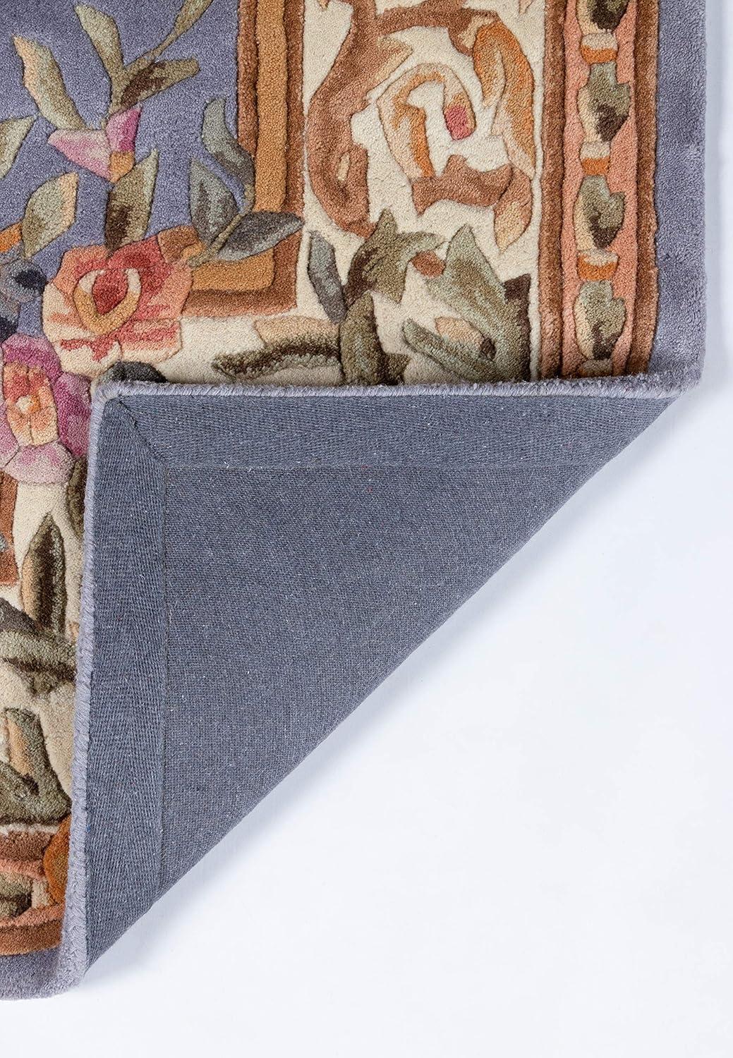 Momeni Transitional Rectangle Area Rug, Blue, 3'6" X 5'6"