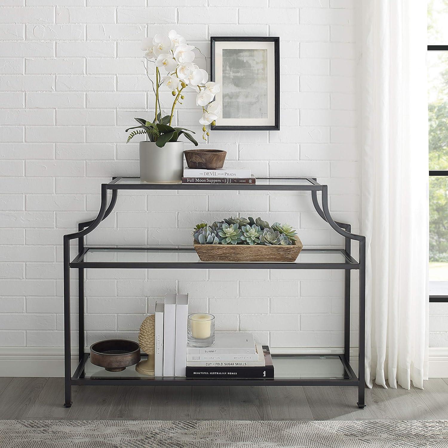 Aimee Console Table Oil Rubbed Bronze - Crosley