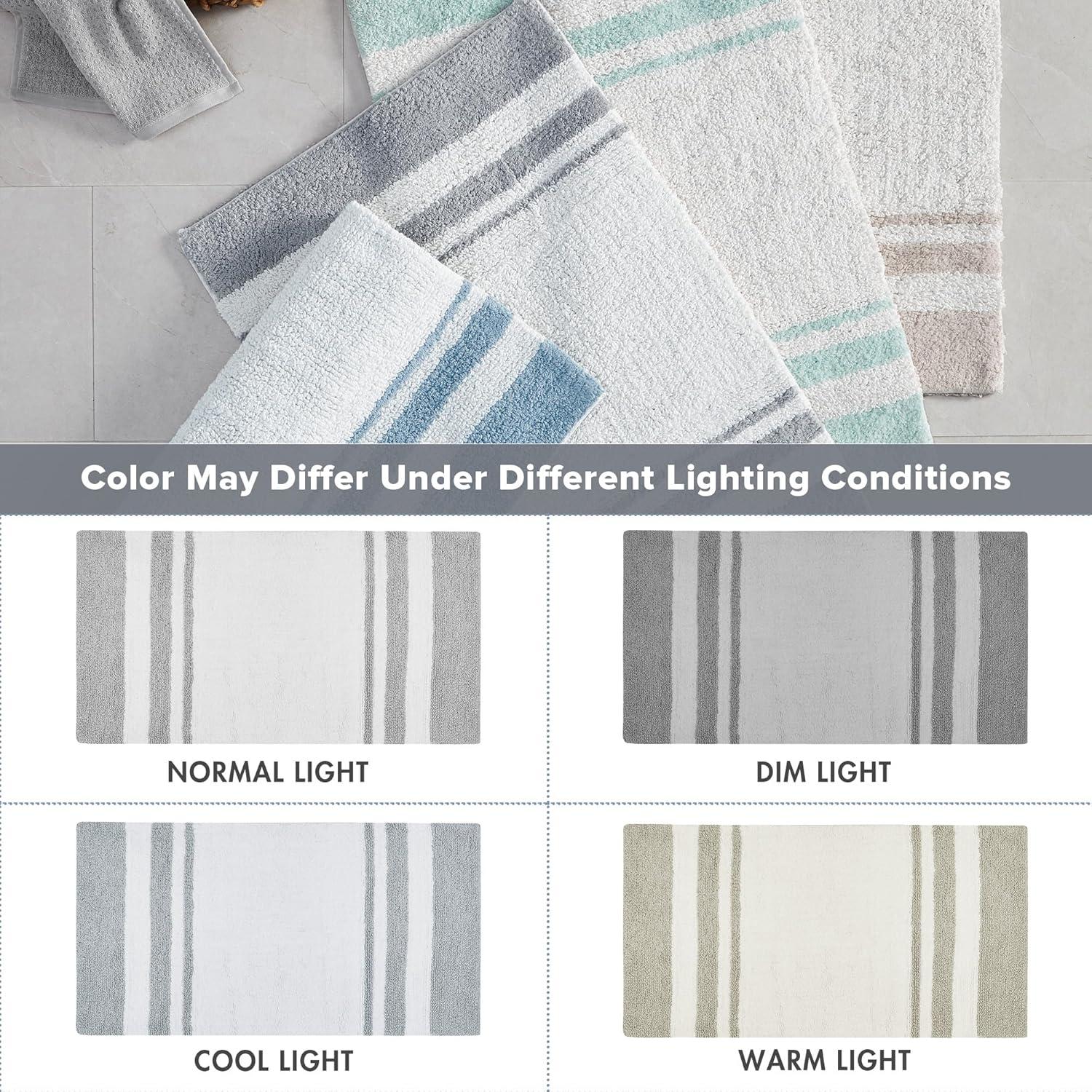 Cotton Reversible Bath Rug