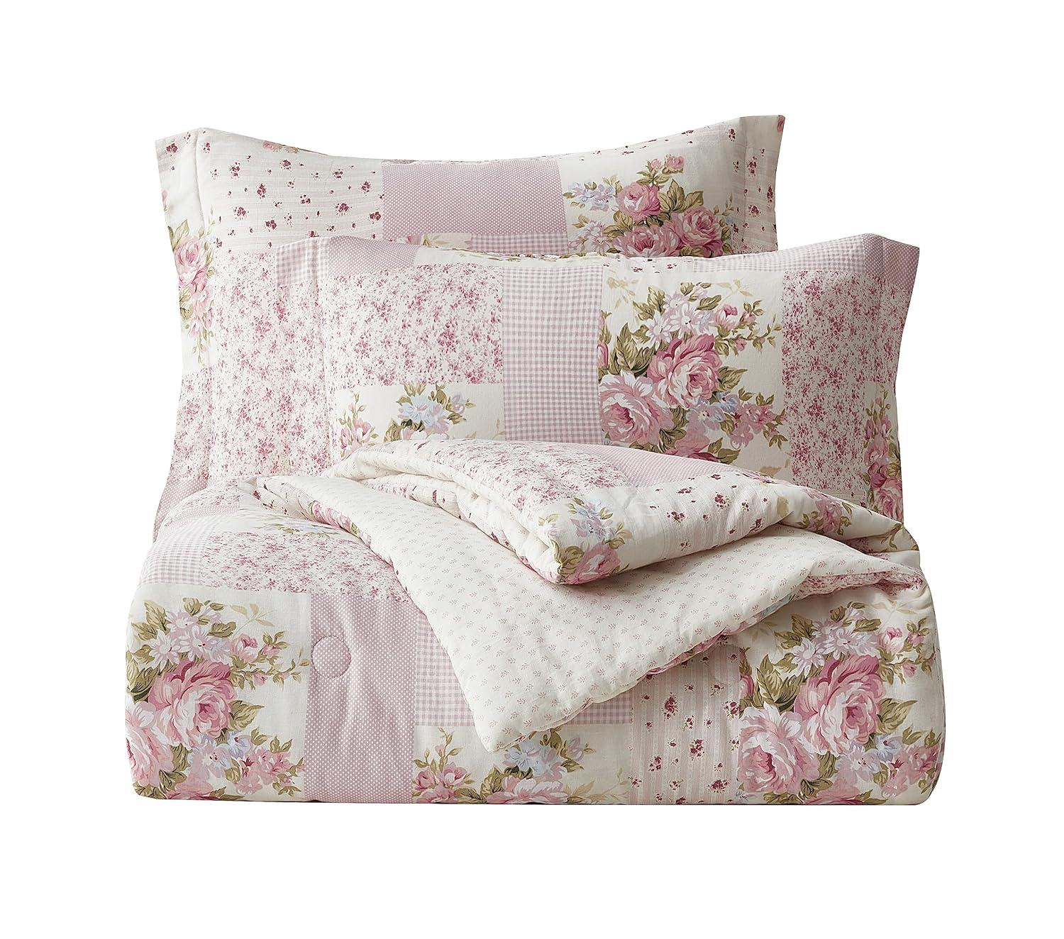 Chezmoi Collection Cotton Ring Stitch Comforter Set