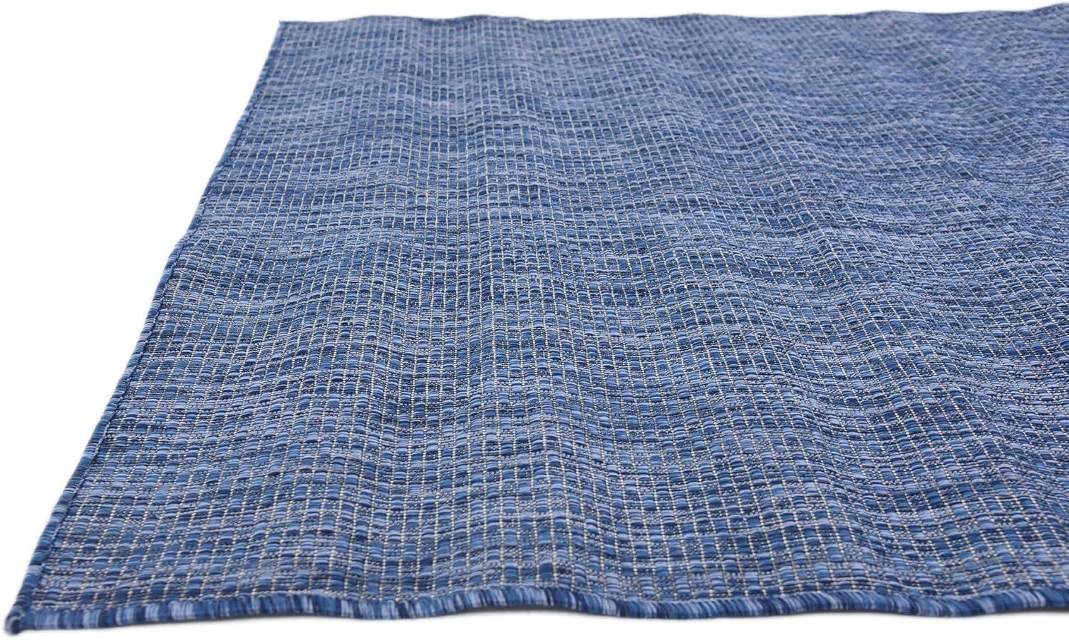 Unique Loom Outdoor Solid Solid Woven Area Rug