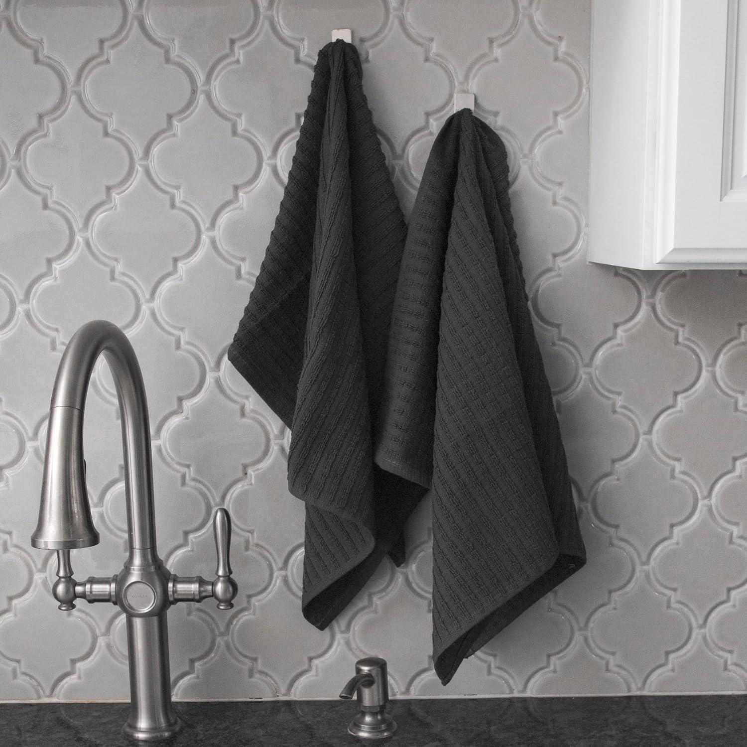 RITZ RITZ Cotton Waffle Tea Towel Kitchen Towel (Set of 2)