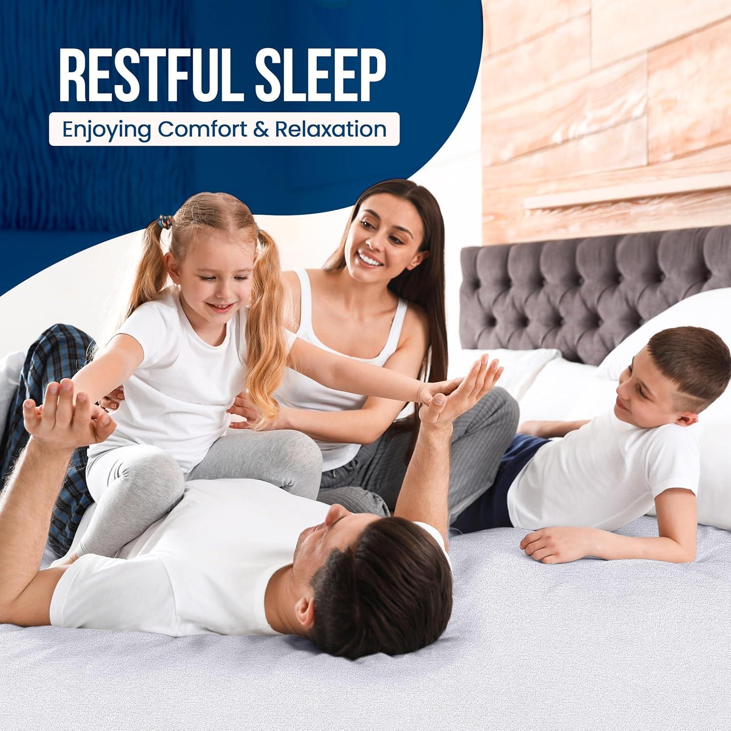 Twin XL Waterproof Polyester Mattress Encasement Pack of 2