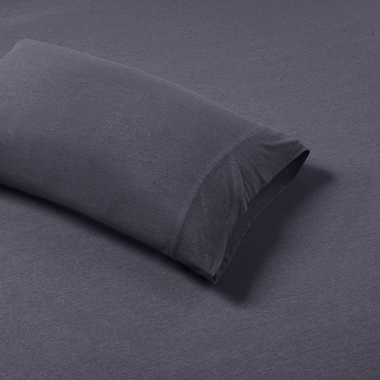 Cotton Blend Jersey Knit All Season Sheet Set