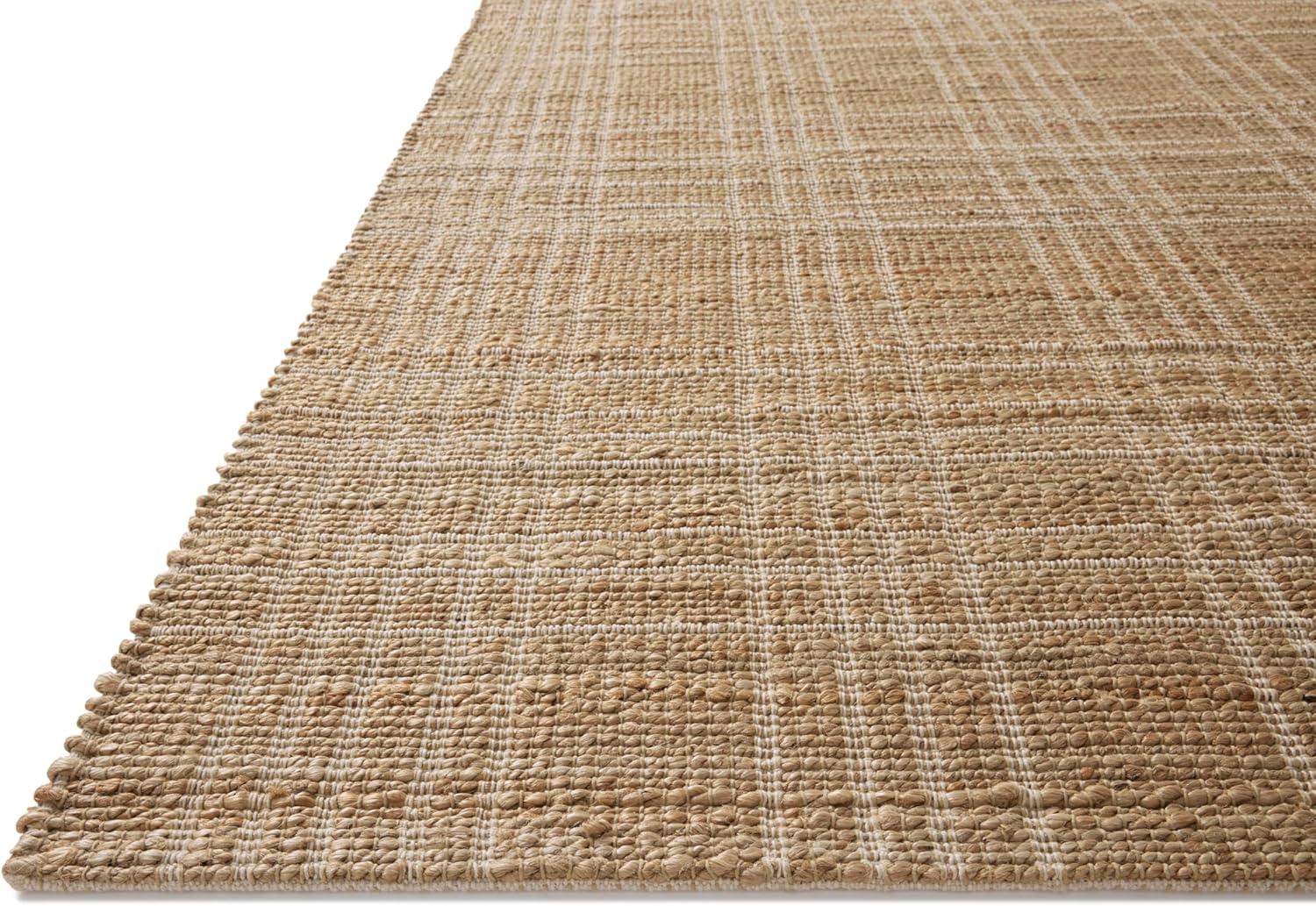 Judy I Jute-Blend Rug by Chris Loves Julia x Loloi - Natural and Cream / 2'6" x 7'6" Runner