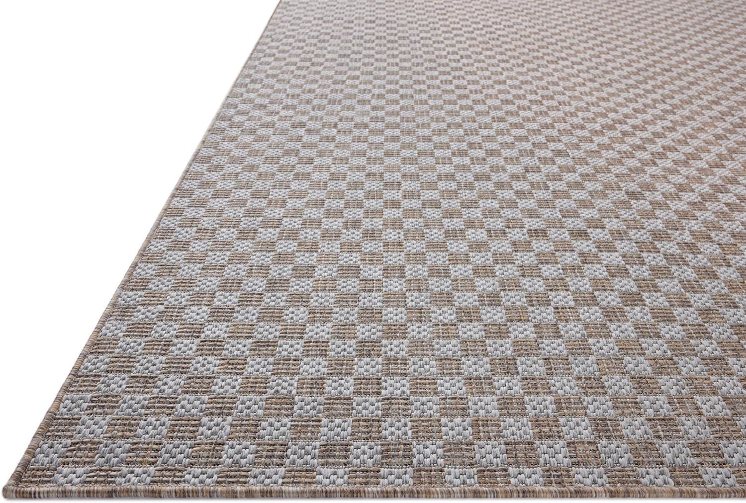 Amber Lewis x Loloi Indoor / Outdoor Topanga Natural / Silver Area Rug