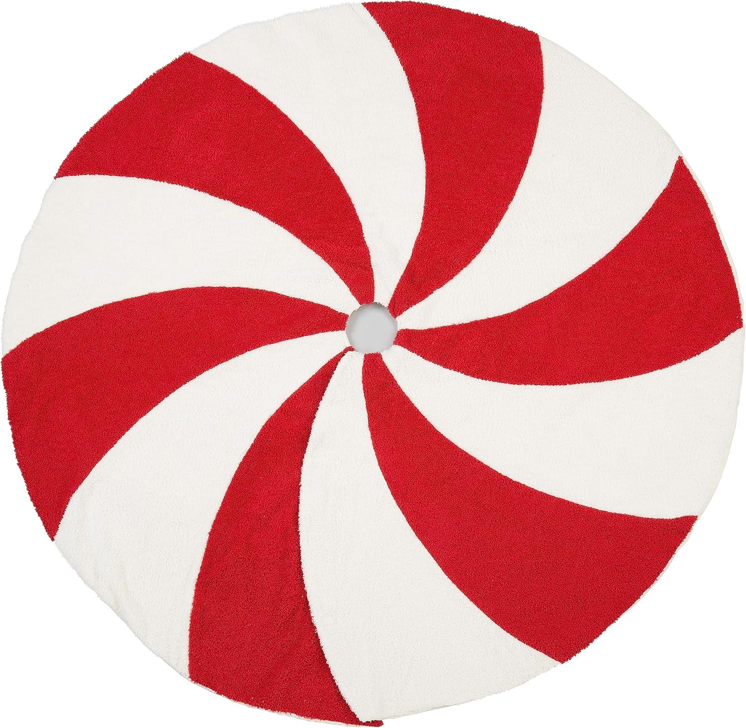 Saro Merry and Bright Candy Cane Tree Skirts