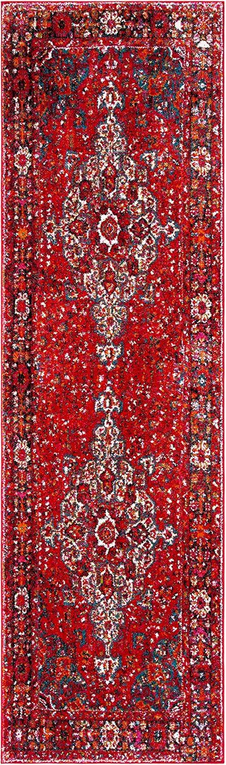 Vintage Hamadan VTH222 Power Loomed Area Rug  - Safavieh