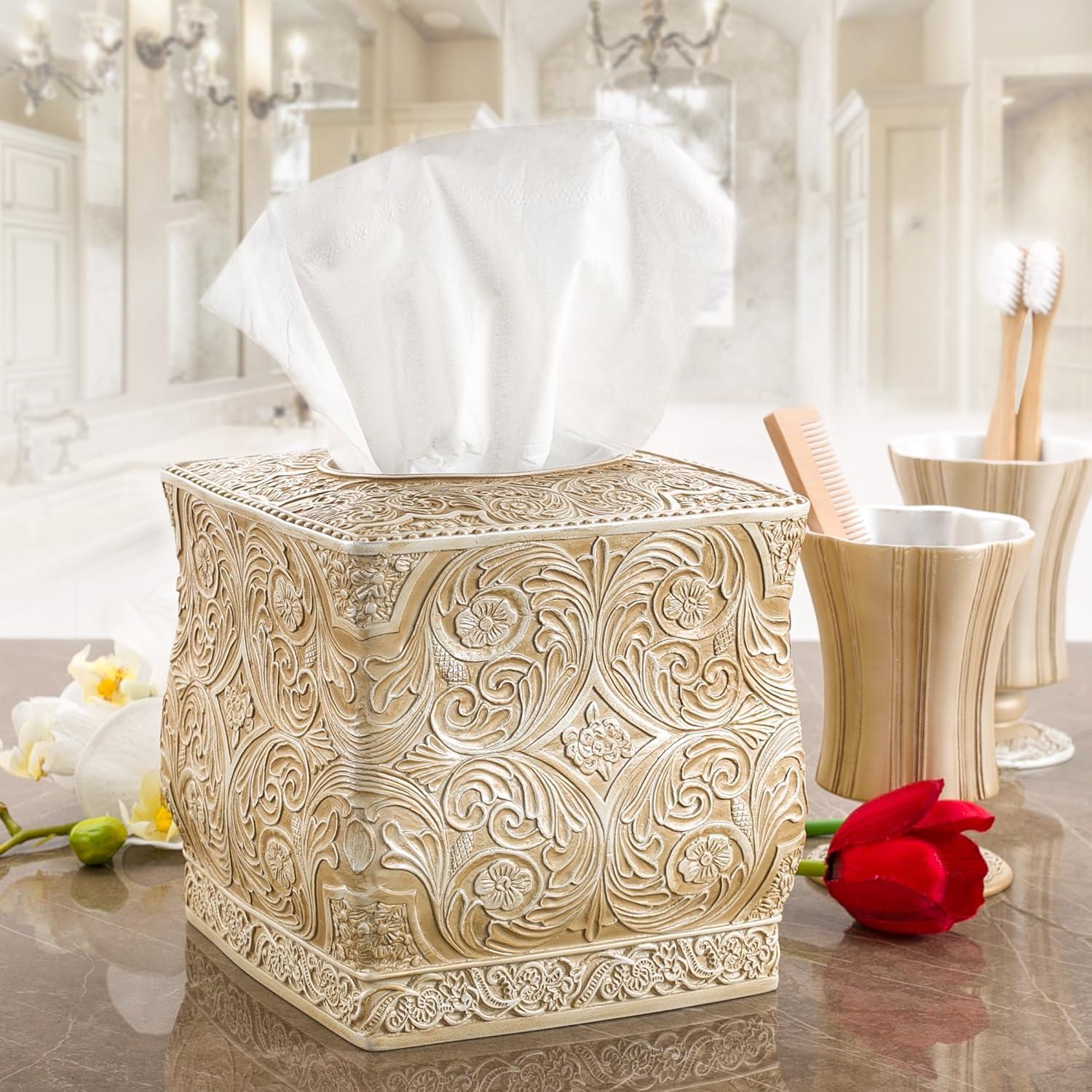 Creative Scents Victoria Square Tissue Holder