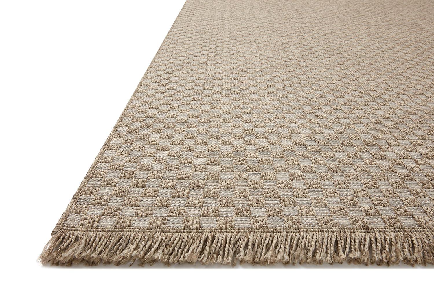 Natural Beige Flat Woven Polypropylene Runner Rug 2'-3" x 10'-0"