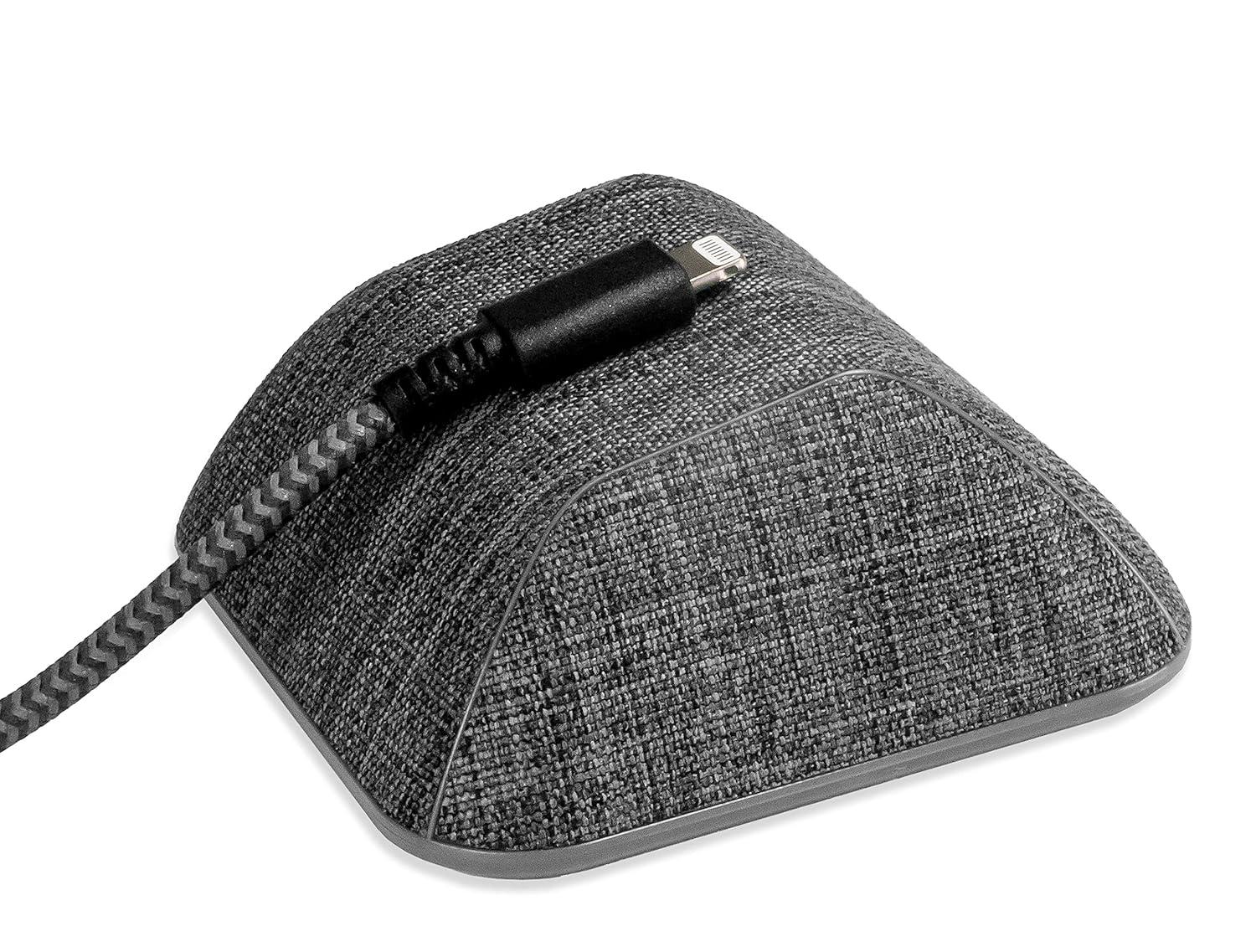 Smartish Magnetic Cord Holder - Cable Wrangler Organizer with Magnet Clips for Charger Management on Desktop, Nightstand, or Side Table - No. 2 Pencil Gray