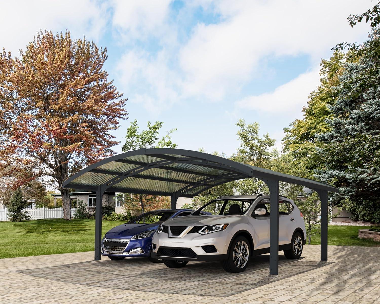 Palram - Canopia Arizona Wave 19 W x 16.2 D Carport