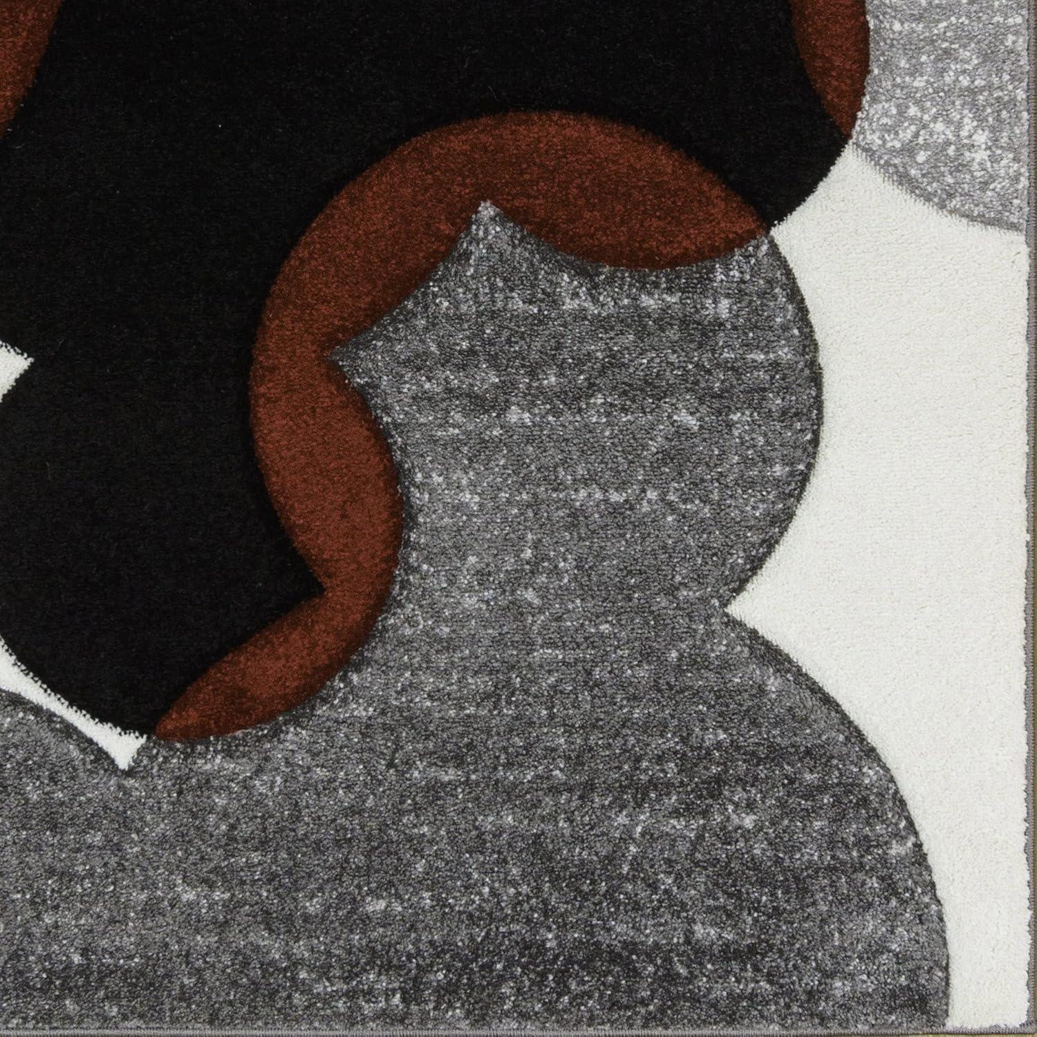 Disney by Gertmenian Licensed Disney Mickey Mouse Bravo White/Red/Black Area Rug