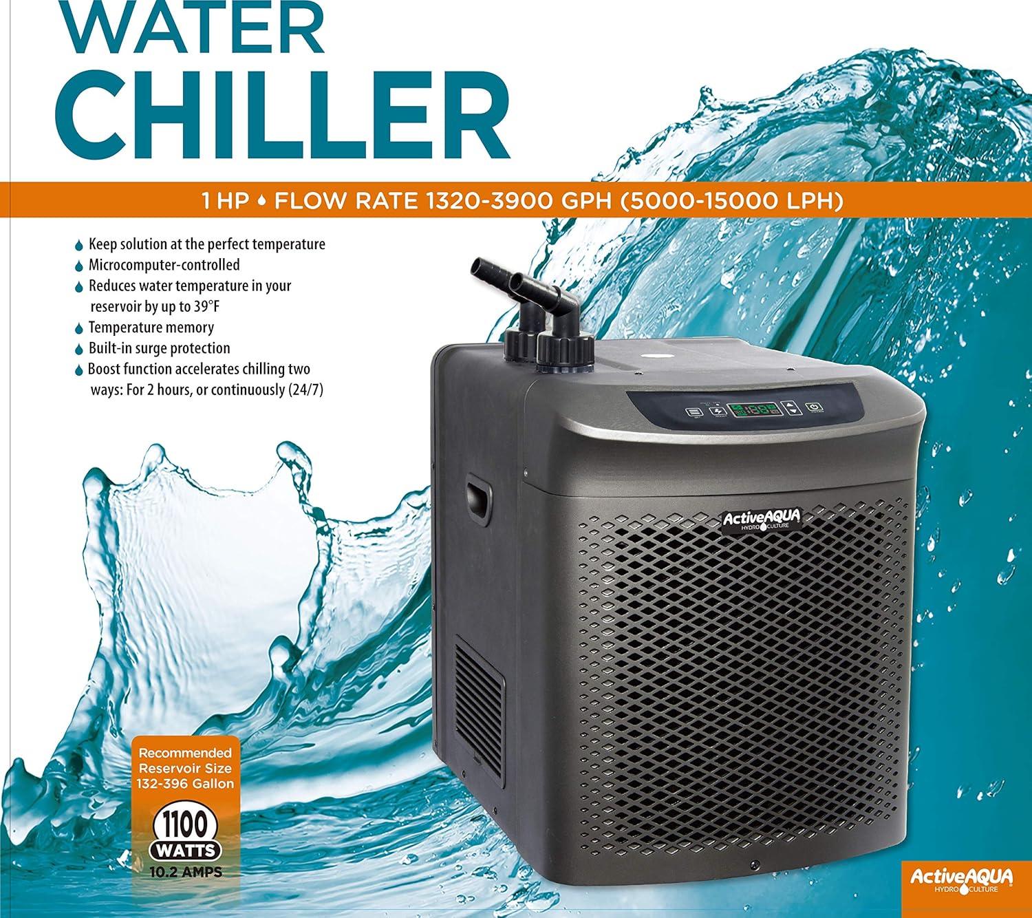 Active Aqua Hydroponic Water Chiller Cooling System