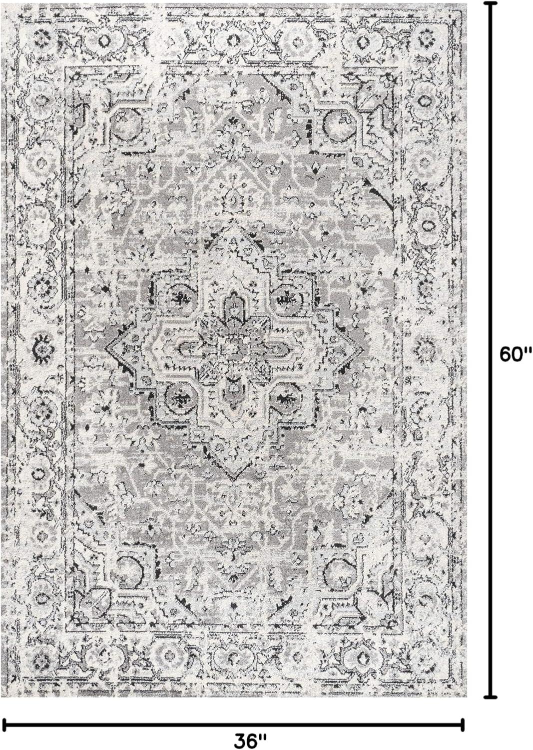 Scala Ornate Bohemian Medallion Area Rug - JONATHAN Y