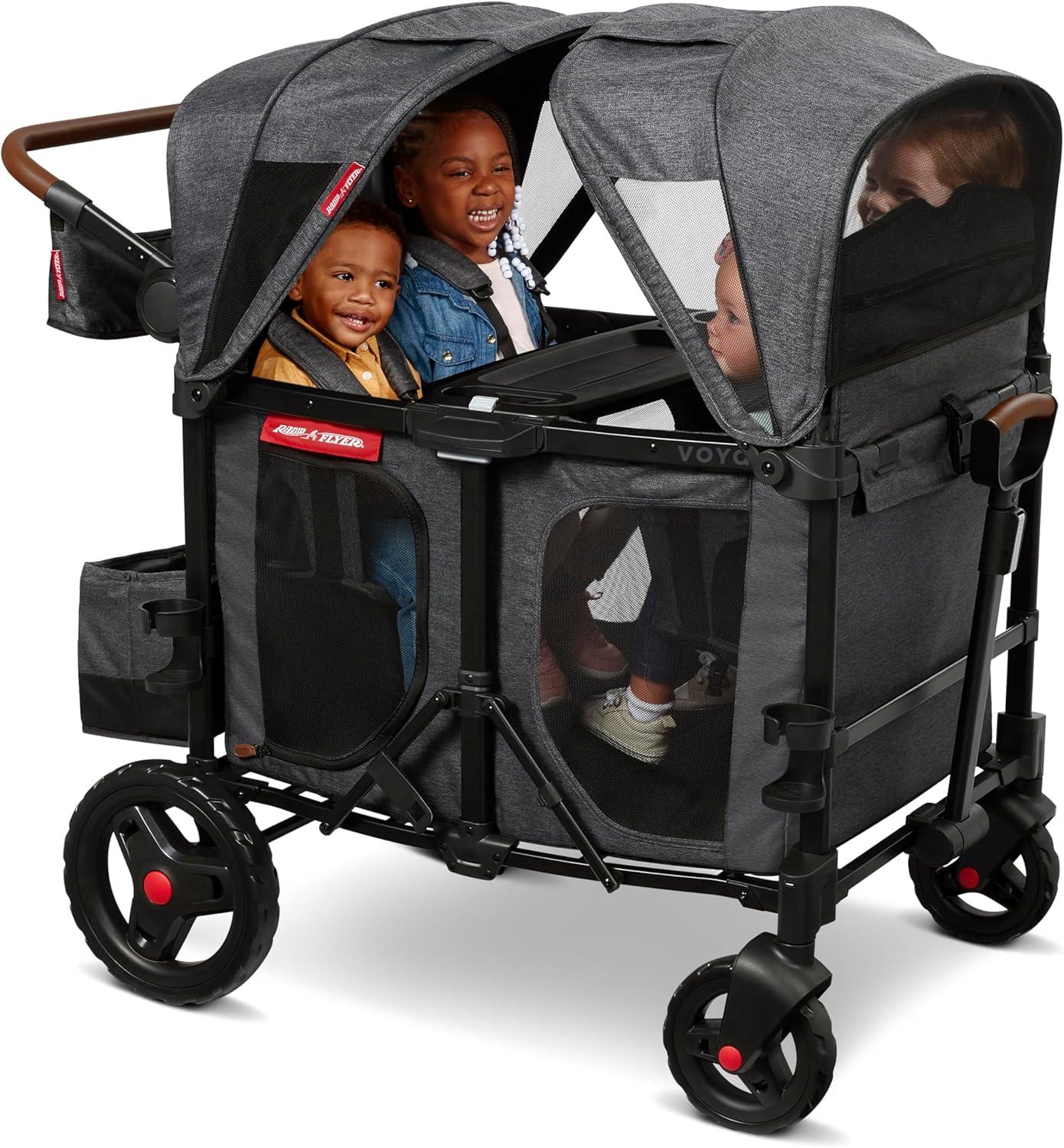 Radio Flyer Voya Quad XT Baby Stroller Wagon