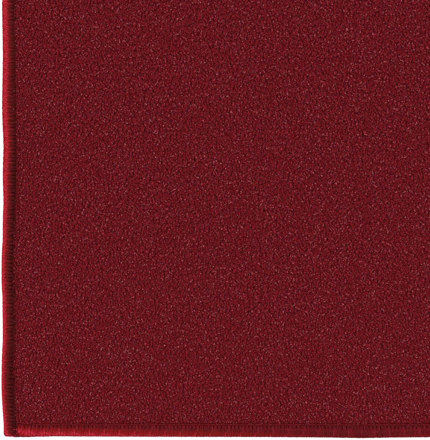 Ottomanson Ottohome Non-Slip Solid Area Rug For Living Room, Hallway Runner, Entryway Rug