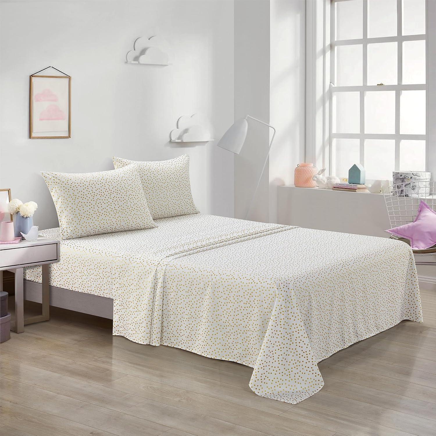 Gold Dot Sheet Set - Full