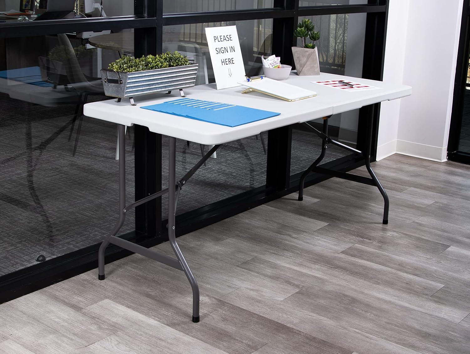 IndestrucTableTOO Rectangular Folding Table