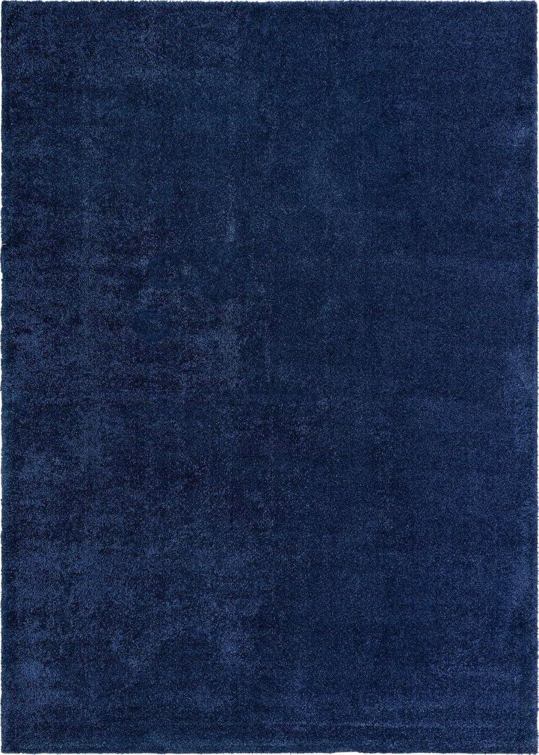 Unique Loom 10' 0 x 14' 1 Solo Calabasas Navy Blue Area Rug