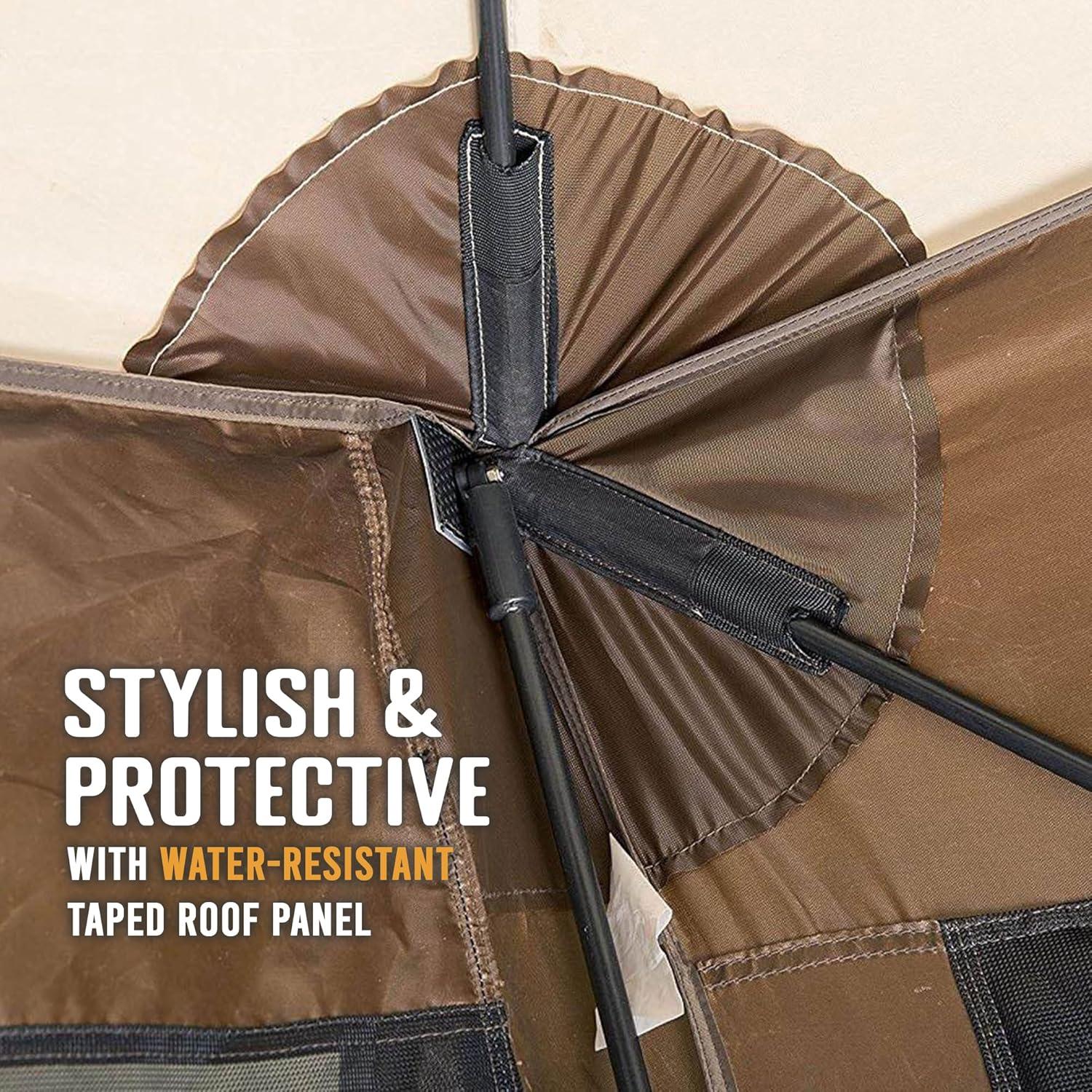 CLAM Quick-Set Portable Outdoor Camping Canopy Shelter