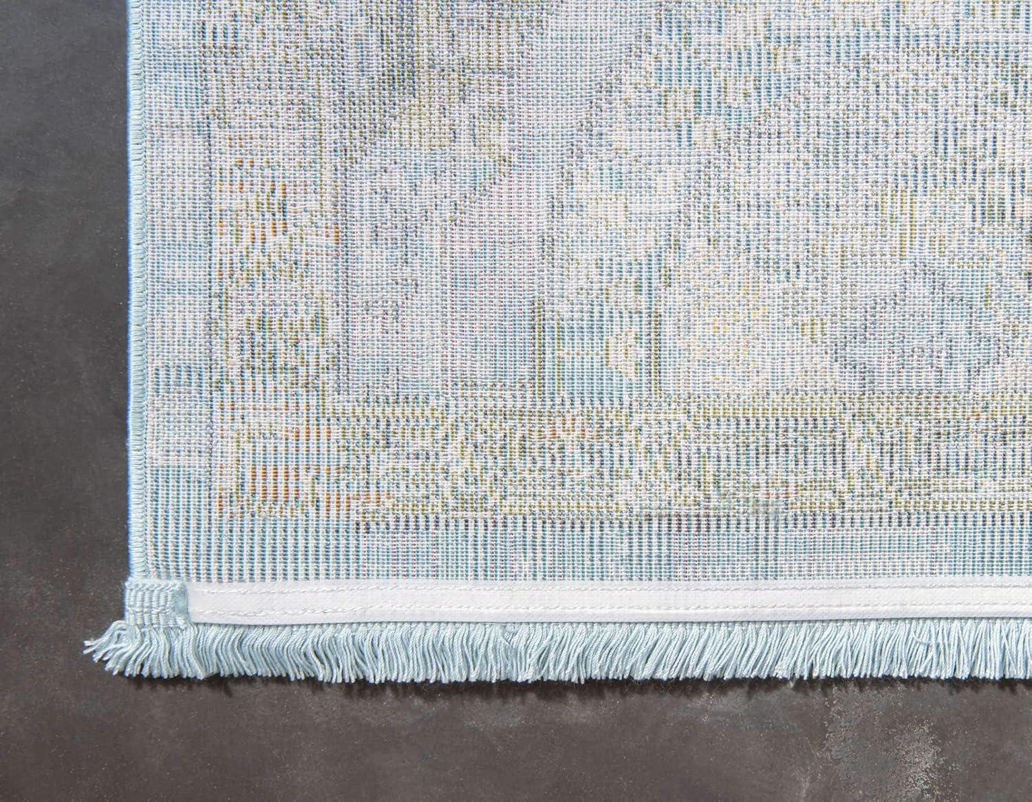 Unique Loom Baracoa Collection Area Rug - Coppelia (2' 2" x 3' Rectangle Pink/Ivory)