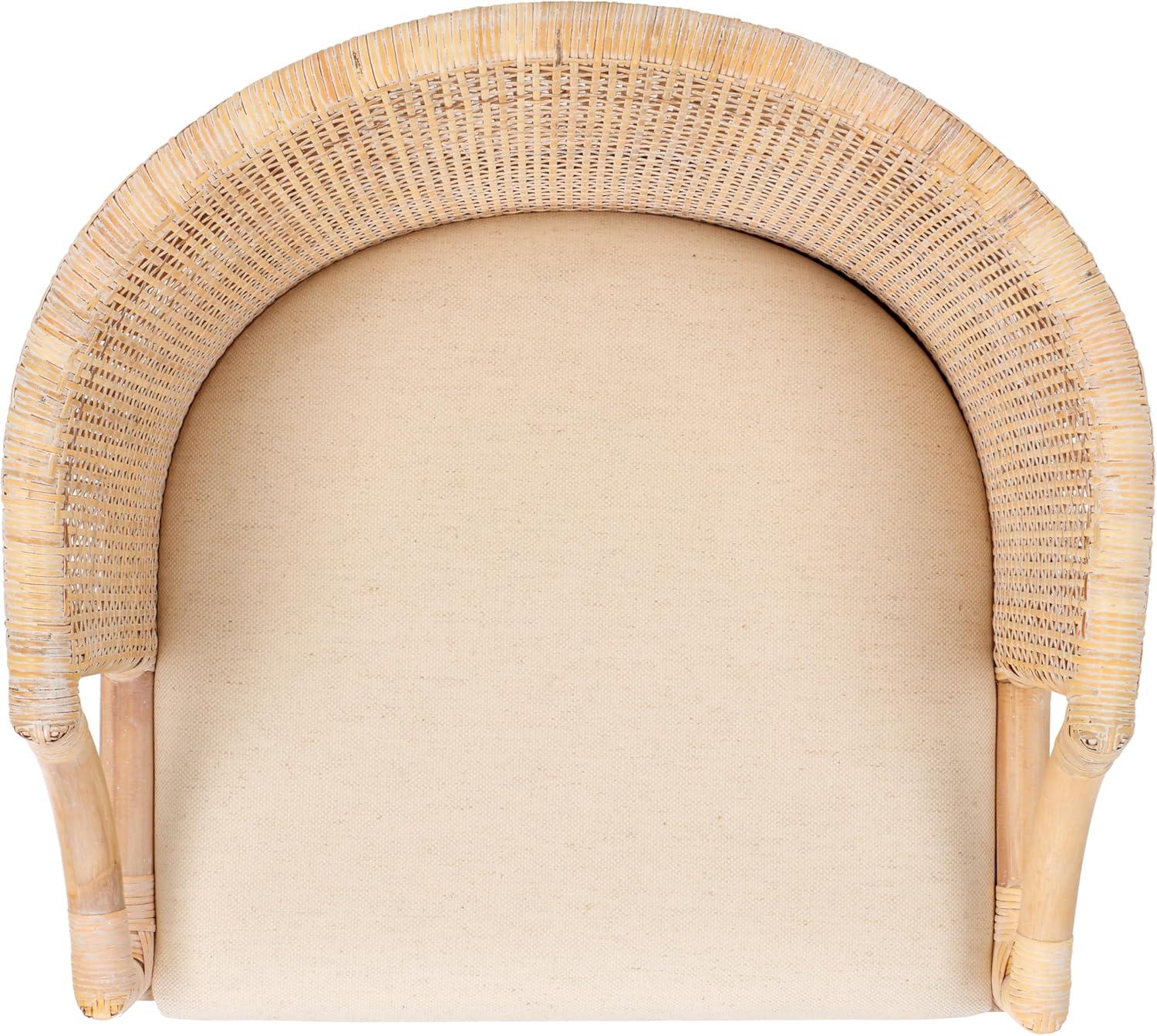 Brando Counter Stool - BST4000 - Natural/White Washed - Safavieh