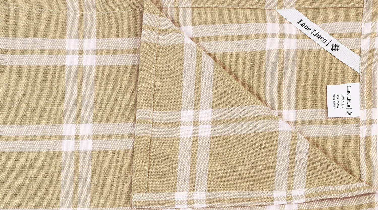 KAF Home Madison Set of 4 Absorbent, Durable and Soft Kitchen Towels | 18" x 28"  - Sunshine