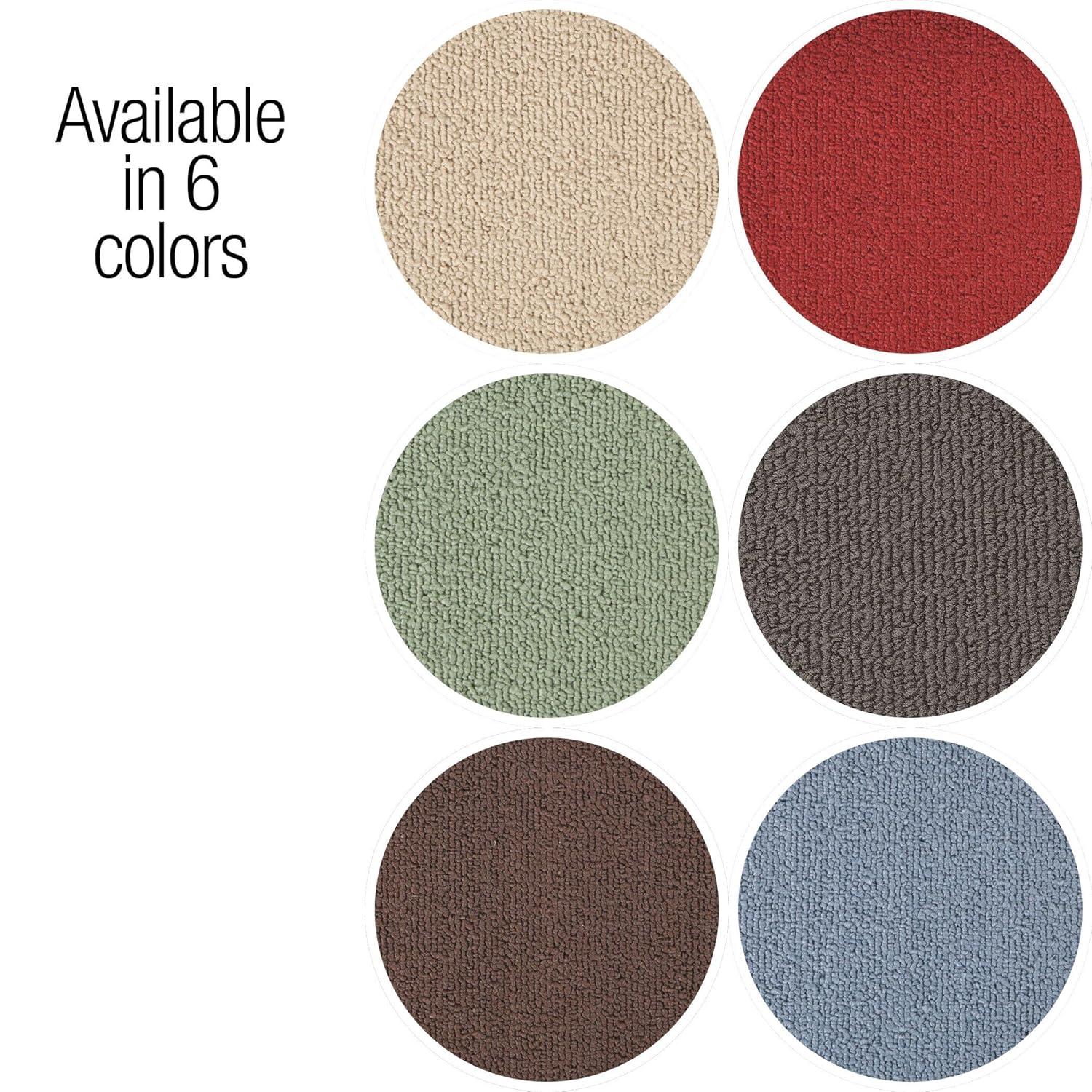 Collections Etc Extra-Wide and Extra-Long Skid-Resistant Floor Runner Rug for High-Traffic Flooring Areas, Including Entryways, Hallways, Foyers and Kitchens, Sand, 28" X 60"