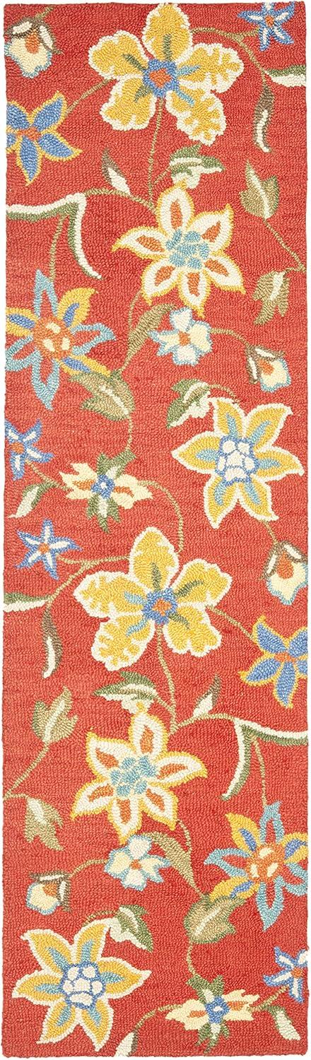 Blossom BLM673 Hand Hooked Area Rug  - Safavieh