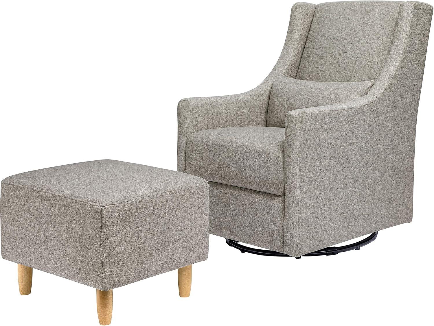 Toco Swivel Glider with Ottoman Set