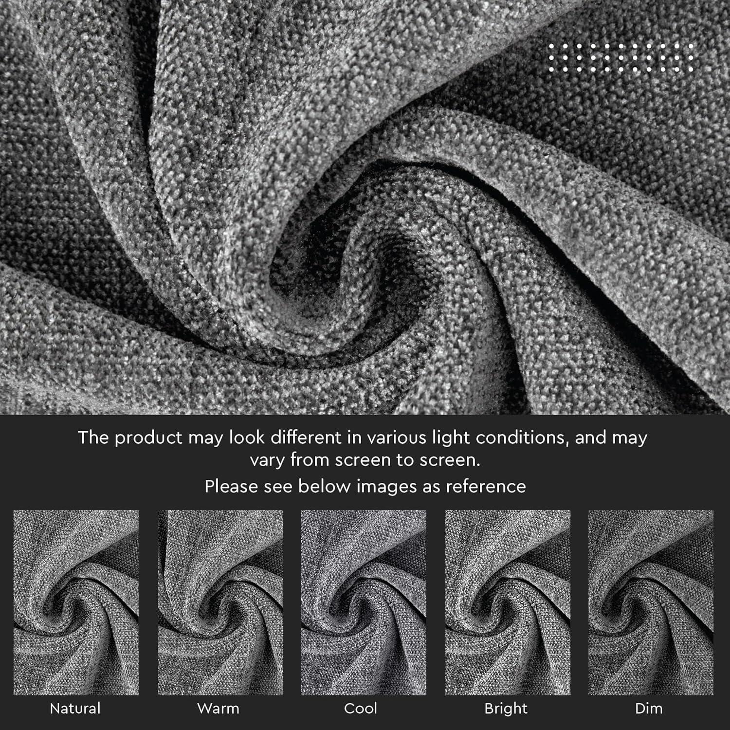 Topfinel Square Chenille Pillow Cover (Set of 2)