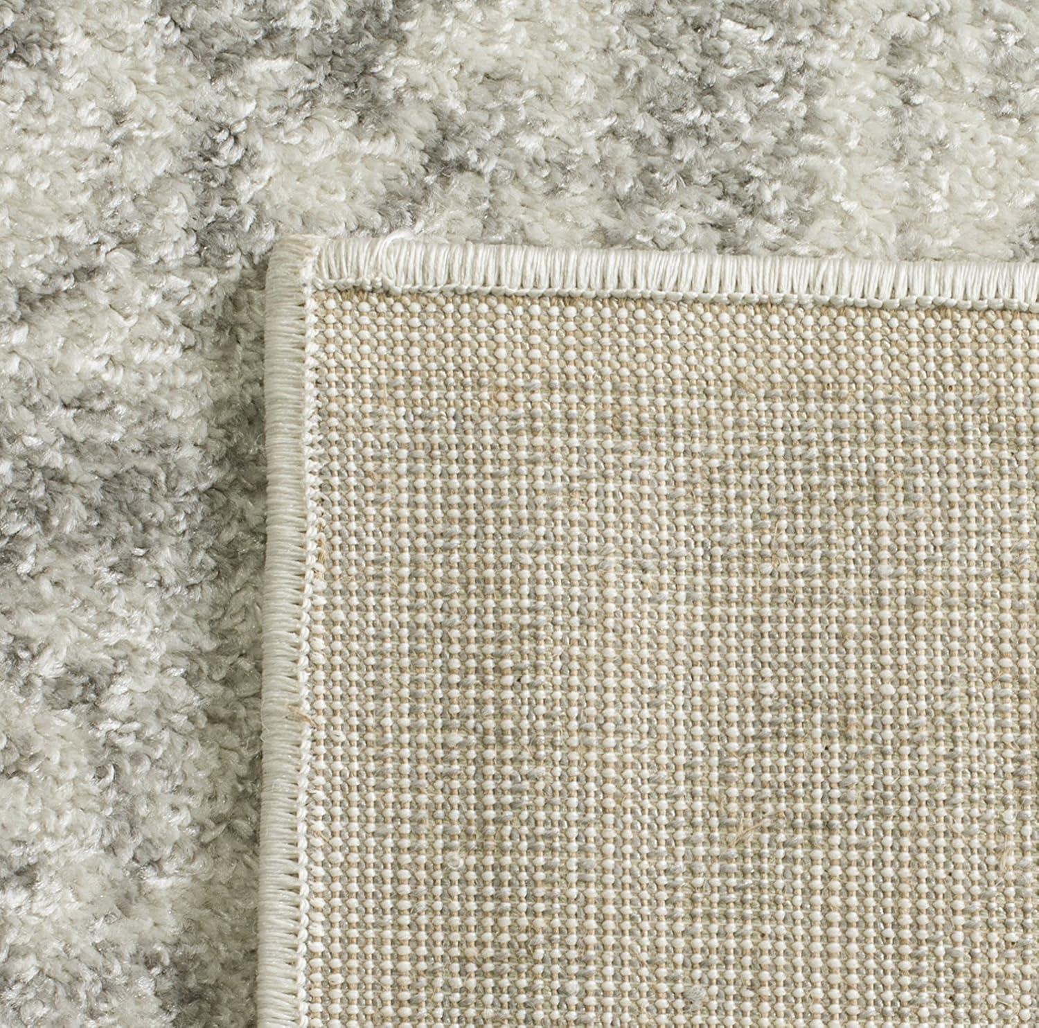 Adirondack ADR109 Machine Made Indoor Accent Rug - Ivory/Silver - 3'x5' - Safavieh