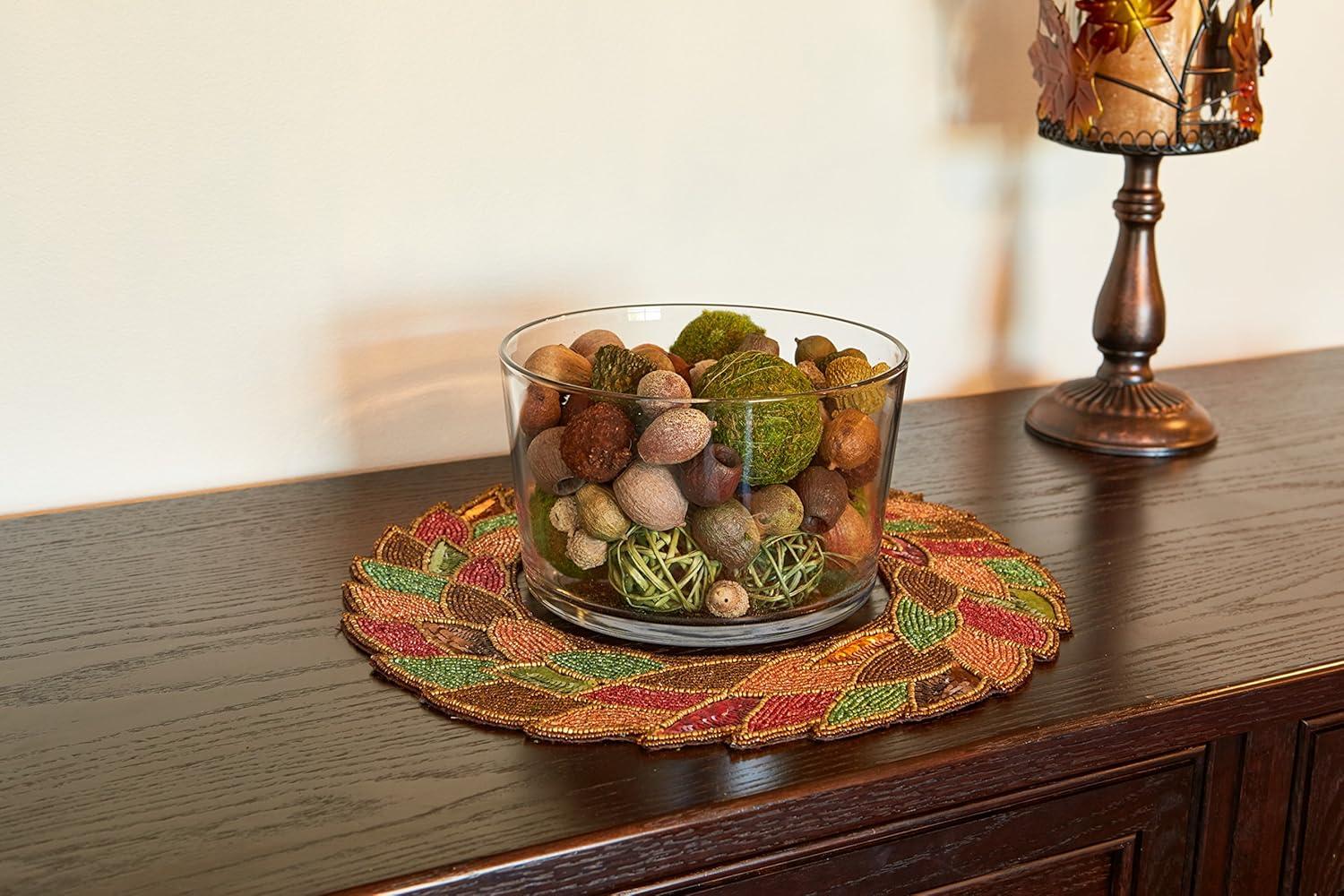 Anchor Hocking Glass Serving Bowl with Plastic Lid