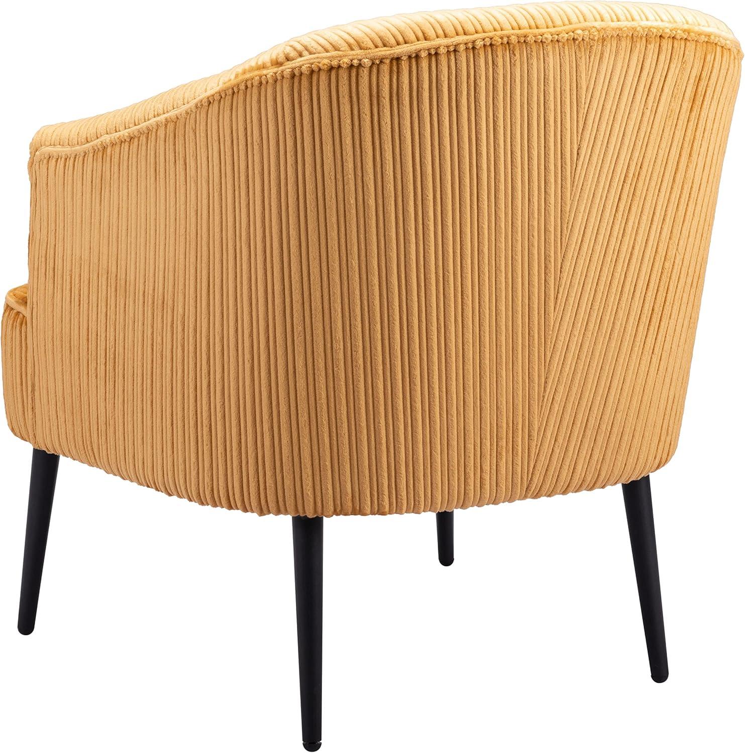 ZUO Ranier Accent Chair Yellow