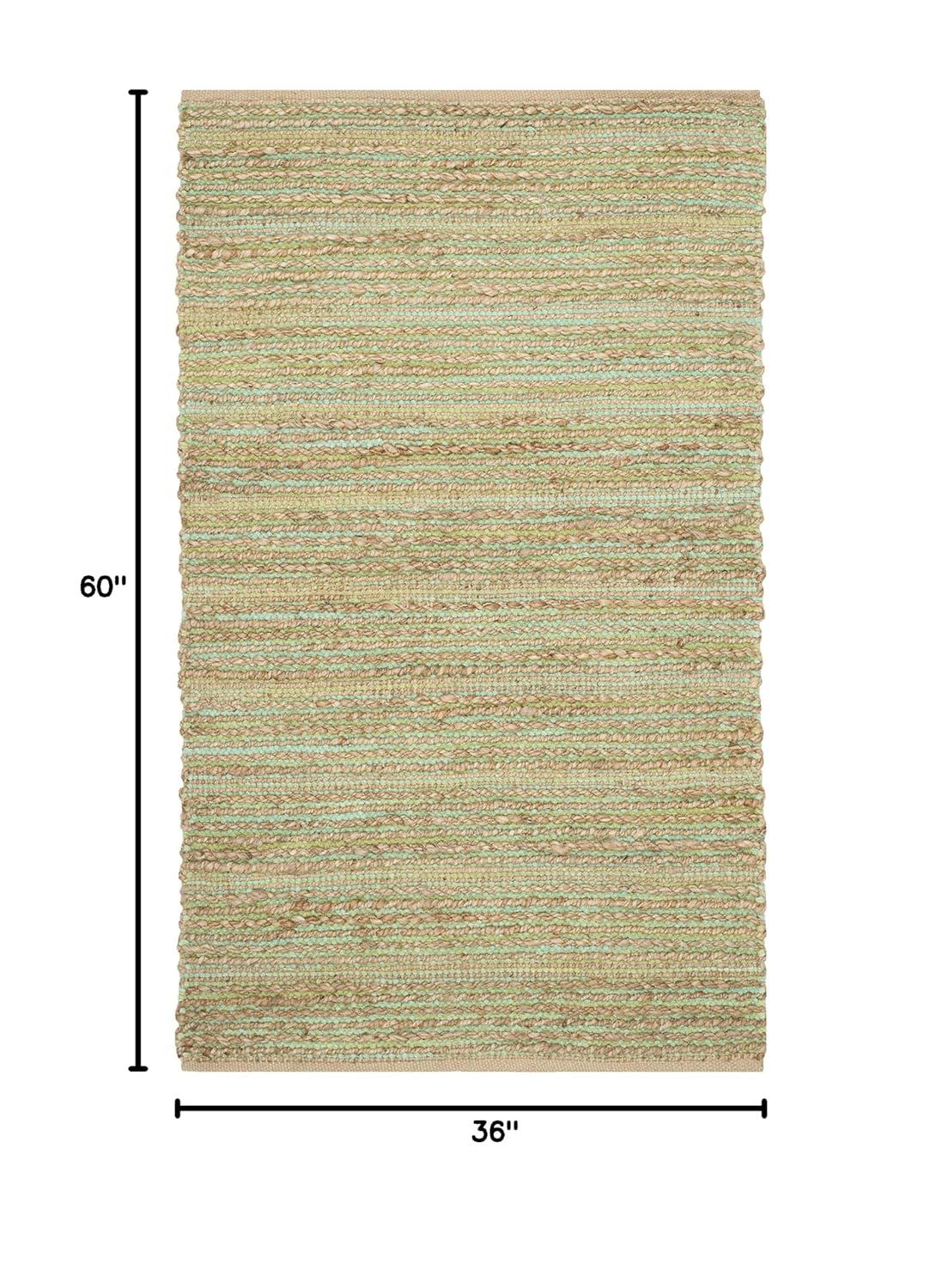 Cape Cod CAP851 Woven Indoor Accent Rug - Green - 3'x5' - Safavieh